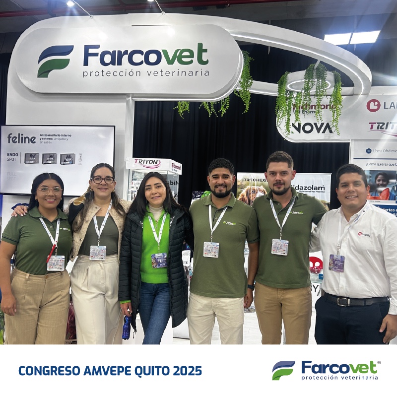 Farcovet en AMVEPE Quito 2025: Impulsando la Medicina Veterinaria en Ecuador